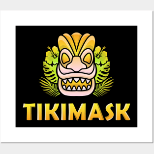 Tiki Mask Character Design Posters and Art